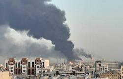 حريق في مصفاة نفط إيرانية جنوب العاصمة طهران