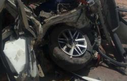 مصرع وإصابة 15 شخصا في حادث تصادم على الطريق الصحراوي بأسوان