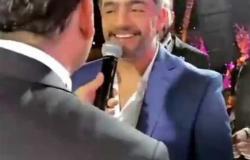 هاني سلامة يغني «أصحاب ولا بيزنس» في حفل زفاف نجل مصطفى قمر