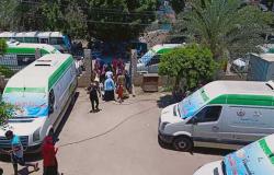 قافلة طبية تابعة لوزارة الصحة تقدم خدمات لـ 1774 مريض بقرية دلجا بالمنيا