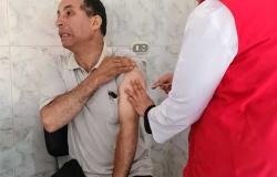 67500 مواطن يحصلون على الجرعة الأولى للقاح كورونا في القليوبية
