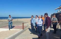 محافظ بورسعيد و«محلية النواب» يتفقدون مشروع تاورباى السياحي