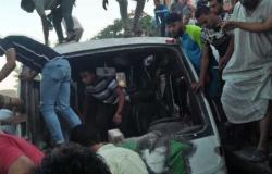الصحة: وفاة 2 وإصابة 6 آخرين في حادث قطار حلوان