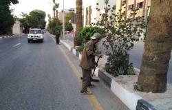 رفع 6 أطنان من المخلفات والأتربة في حملة نظافة بمدينة الأقصر