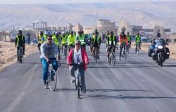 600 لاعب في مهرجان ضخم لسباق الدراجات احتفالا بثورة 30 يونيو اليوم
