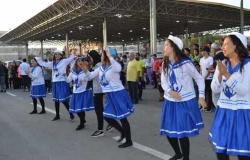 على أنغام السمسمية.. بورسعيد تحتفل بذكرى 30 يونيو في الميناء البري الجديد (صور)