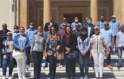 «وفد برلماني» يزور مقاصد الإسكندرية الأثرية