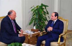 وزير الخارجية: السيسي يولي قضية «سد النهضة» أولوية قصوى لأنها أمن قوي لمصر