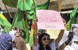مقتل فتاتين خلال أيام باسم "الشرف".. نساء الحسكة يتظاهرن لنبذ العنف ضد المرأة"