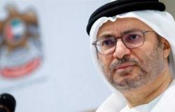 قرقاش: العلاقات القوية بين الإمارات والولايات المتحدة تعزز أمن البلدين