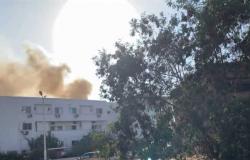 حريق في مستشفى هليوبوليس بمصر الجديدة