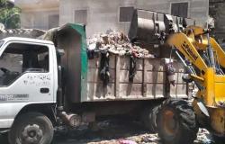 حملات نظافة بحي شمال وأبو النمرس والعياط في الجيزة