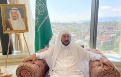 وزير الشؤون الإسلامية يُثني على جهود سفير خادم الحرمين في البوسنة