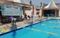 مديرية الشباب والرياضة بكفر الشيخ تشارك في مهرجان السباحة