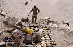 "مركز يمني": 101 ضحية بسبب ألغام الحوثي خلال النصف الأول من 2021