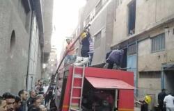 إخماد حريق في شقة بسوهاج دون إصابات
