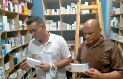 ضبط 25 ألف عبوة دوائية بدون فواتير في حملة بإسنا جنوب الأقصر
