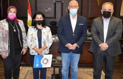 محافظ الأقصر يستقبل ممثل منظمة الصحة العالمية فى مصر