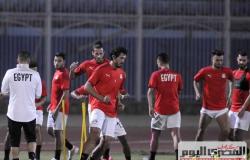 أفشة يسجل الهدف الاول لمنتخب مصر ضد الجابون من ضربة جزاء