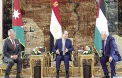 متحدث الرئاسة: القمة المصرية الأردنية الفلسطينية ناقشت وقف الأعمال العدائية والاستيطان