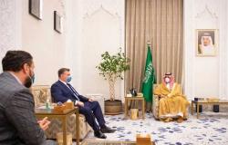 الأمير محمد بن سلمان يستقبل رئيس الشؤون الخارجية بمجلس الدوما الروسي