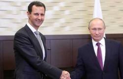 بوتين يجتمع مع بشار الأسد في موسكو