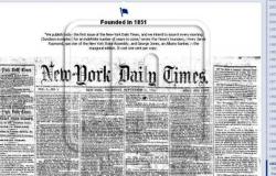 «زى النهارده» صدور العدد الأول من نيويورك تايمز 18 سبتمبر 1851