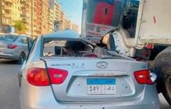«قطع الطريق بشكل خاطئ».. مصدر أمني يكشف تفاصيل حادث الشيخ هاني الشحات