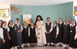 الأنبا باخوم يشارك في مؤتمر «راهبات القديس يوسف- دي ليون»