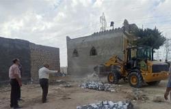 حملة مكبرة لإيقاف أعمال البناء المخالف بأحياء الإسكندرية (صور)