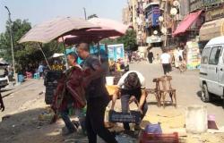 «القاهرة» ترفع الباعة الجائلين من منشأة ناصر