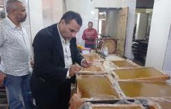 قبل المولد النبوي.. ضبط 20 ألف قطعة حلوى مجهولة المصدر داخل مصنع بـ«ورديان الإسكندرية» (صور)