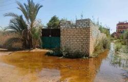 مناقشة مشاكل مياه الصرف الصحي بالمجاورة ١٤ بقرية فنارة بالإسماعيلية