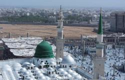 رفع الطاقة الاستيعابية في المسجد النبوي 100%