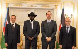 سلفا كير يستقبل السفير المصري في جنوب السودان بمناسبة انتهاء فترة عمله