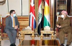 قادة كردستان وسفيرا بريطانيا والسويد يناقشون المسار الديمقراطي في العراق بعد الانتخابات