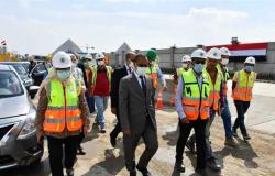 وزير النقل الموريتاني يزور مشروعات المقاولون العرب