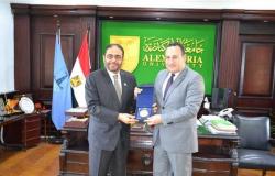 رئيس جامعة حمدان بن محمد الذكية يزور «الإسكندرية» لتعزيز التعاون المشترك (صور)