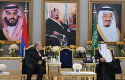 زيارة تاريخية هى الأولى من نوعها: رئيس أرمينيا يزور السعودية