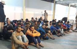 السلطات الأمنية الليبية تعلن القبض على 44 مصريا وإحالتهم إلى النائب العام (صور)
