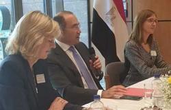 سفير مصر في برلين يستقبل نخبة من رجال الأعمال الألمان