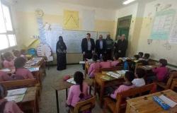 انتظام الدراسة في مدارس الشيخ زويد (صور)