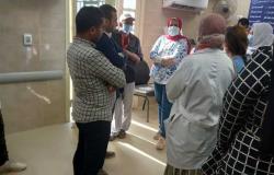 لجنة التأمين الصحي الشامل لمتابعة تجهيز الوحدات الصحية بمستشفيات المنظومة في أسوان