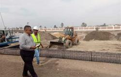 رئيس دير مواس يتابع تنفيذ محطة مياه تل بني عمران ضمن مشروعات «حياة كريمة»