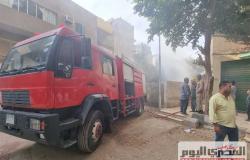 نشوب حريق في «وحدة صحة قرية اتليدم» أبو قرقاص في المنيا
