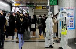 كوريا الجنوبية تسجل 2325 إصابة جديدة بفيروس كورونا خلال 24 ساعة