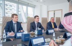 وزير الصناعة والثروة المعدنية يلتقي وزير السياسة الزراعية والأغذية الأوكراني