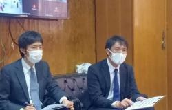 وفد ياباني وممثلي وزارة الصحة في زيارة مستشفى فاقوس بالشرقية