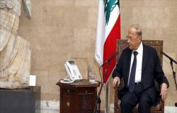 عون ينقل لوفد أمريكي رغبة لبنان في استئناف التفاوض مع إسرائيل