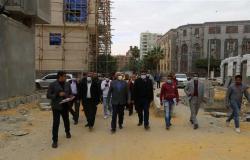 محافظ السويس يتفقد أعمال التطوير والتوسعة بشوارع سعد زغلول والمحكمة والجلاء